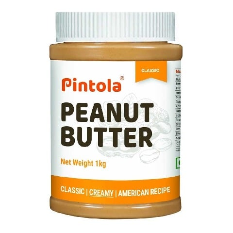 1 - Pintola Classic Peanut Butter,  1 kg  Creamy 