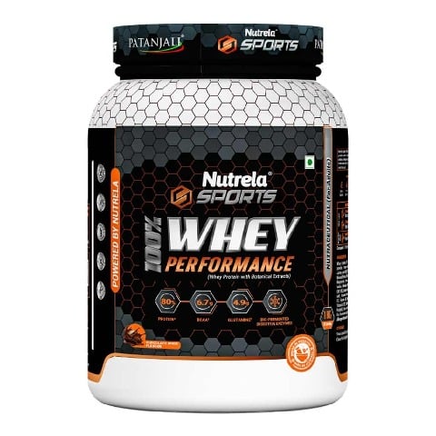 1 - Nutrela Sports Patanjali 100% Whey Performance, 2.2 lb Chocolate Irish