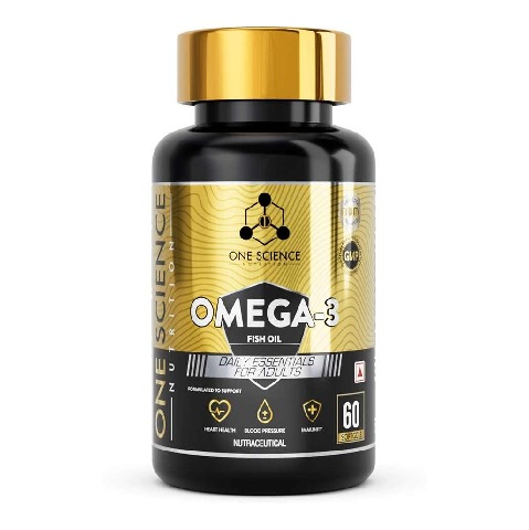 1 - One Science Omega-3 Fish Oil,  60 softgels 