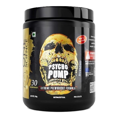 1 - One Science Psycho Pump,  0.73 lb  Blueberry 