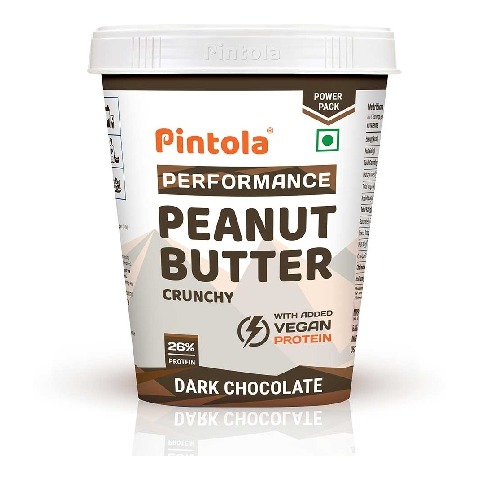1 - Pintola Dark Chocolate Performance Series Peanut Butter,  1 kg  Crunchy 