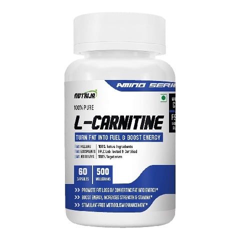 1 - NutriJa L-Carnitine,  60 capsules  Unflavoured 