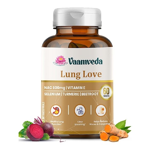 Vaamveda Lung Love, 60 tablet(s)