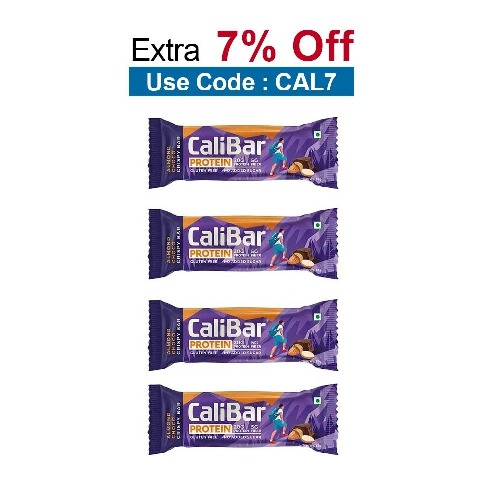 Calibar Protein Bar 20g Protein,  4 bar(s)  Almond Choco 