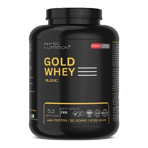 1 - Physic Nutrition Gold Whey Protein Blend,  4.4 lb  Chocolate 