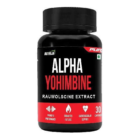 1 - NutriJa Rauwolscine - Alpha Yohimbine,  30 capsules  Unflavoured 