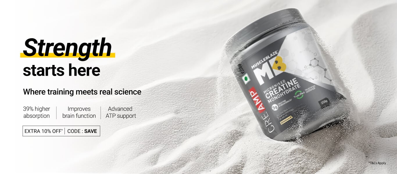 Creatine CreAMP Range - Extra 10% Off