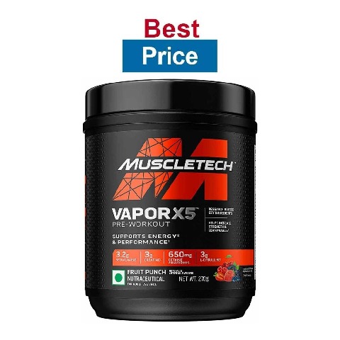 MuscleTech Vapor X5,  0.59 lb  Fruit Punch 