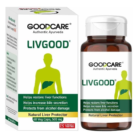1 - Goodcare Livgood 500 mg, 60 veggie capsule(s)