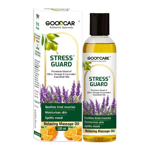 1 - Goodcare Stress Guard Massage Oil, 100 ml