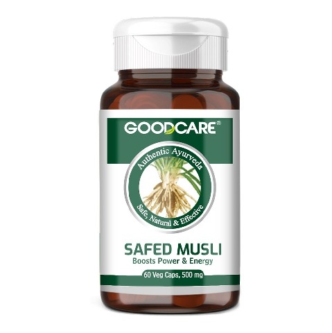 1 - Goodcare Safed Musli, 60 veggie capsule(s)