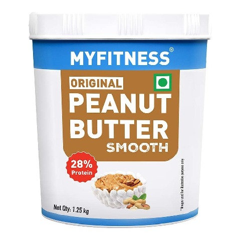 1 - Myfitness by brnd.me Original Peanut Butter,  1.25 kg  Smooth 