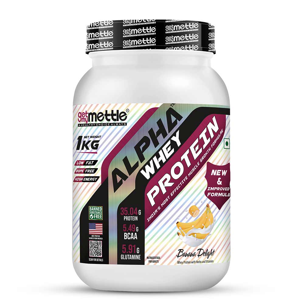 Getmymettle Alpha Whey Protein, 4.4 lb Banana Delight-image-13