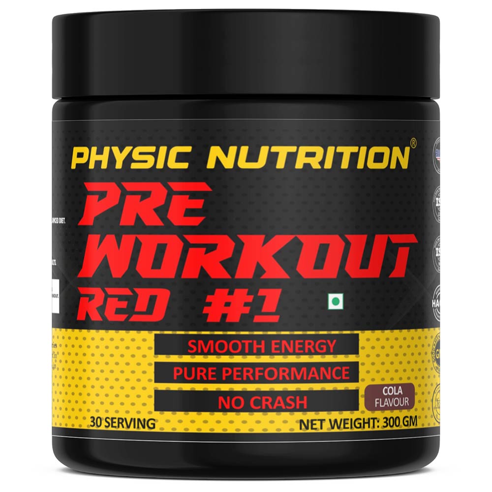 Physic Nutrition Pre-Workout Red #1, 0.66 lb Cola-picture-35