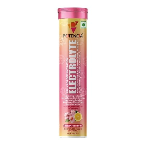 1 - Potencia Electrolyte Effervescent,  15 tablet(s)  Rose Lemonade 