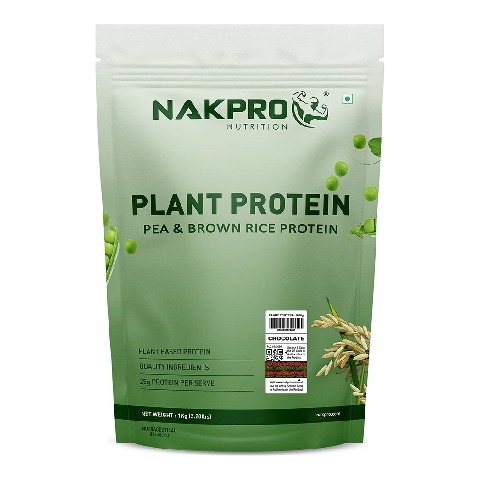 1 - Nakpro Plant Protein,  2.2 lb  Chocolate 