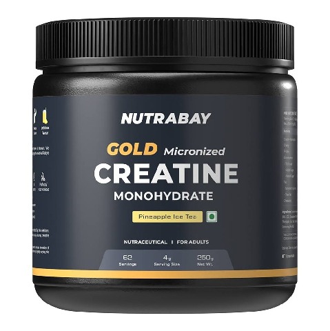 1 - Nutrabay Gold Micronised Creatine Monohydrate,  Pineapple Ice Tea  0.55 lb 