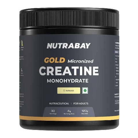 1 - Nutrabay Gold Micronised Creatine Monohydrate,  Lemon  0.26 lb 
