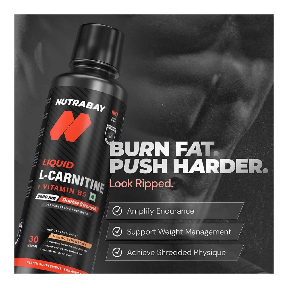 Pro Liquid L-Carnitine + Vitamin B5 at Best Price in India