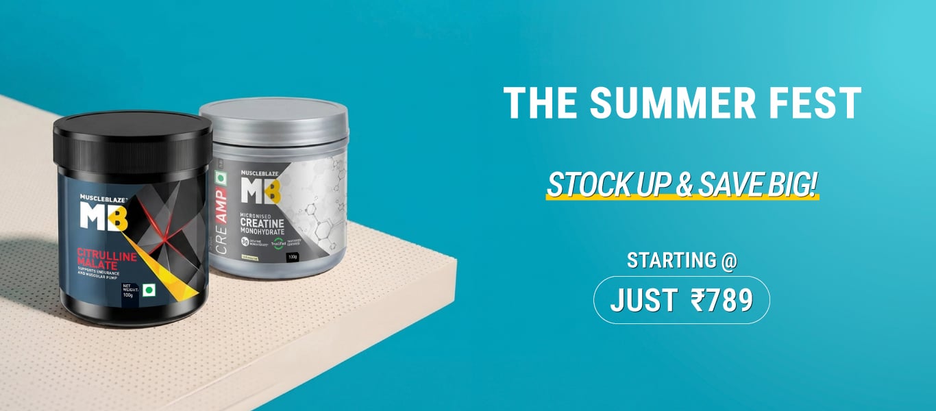 The Summer Fest: Stacks Starting @ Just Rs. 789