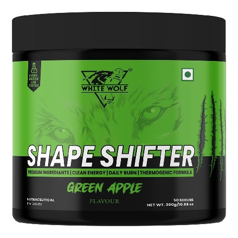 1 - White Wolf Shape Shifter,  0.66 lb  Green Apple 
