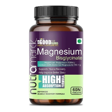 1 - NutraMarck Magnesium Bisglycinate, Unflavoured 60 tablet(s)