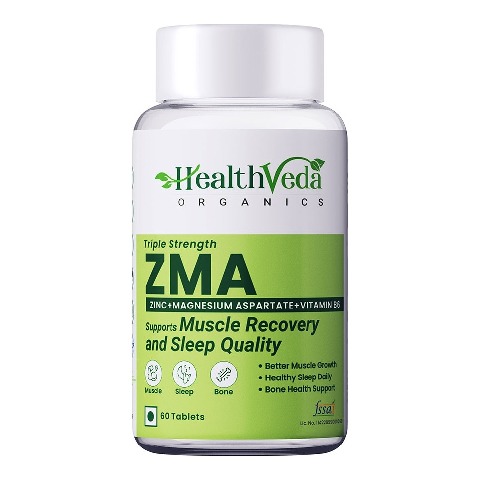1 - Health Veda Organics ZMA, 60 tablet(s) Unflavoured