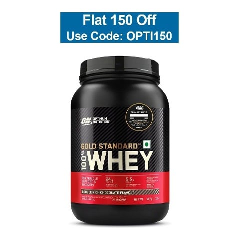 ON (Optimum Nutrition) Gold Standard 100% Whey Protein,  2 lb  Double Rich Chocolate 