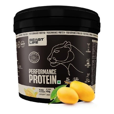 1 - BeastLife Performance Protein, 8.8 lb Mango