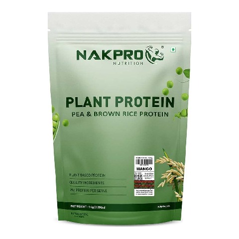 1 - Nakpro Plant Protein,  2.2 lb  Mango 