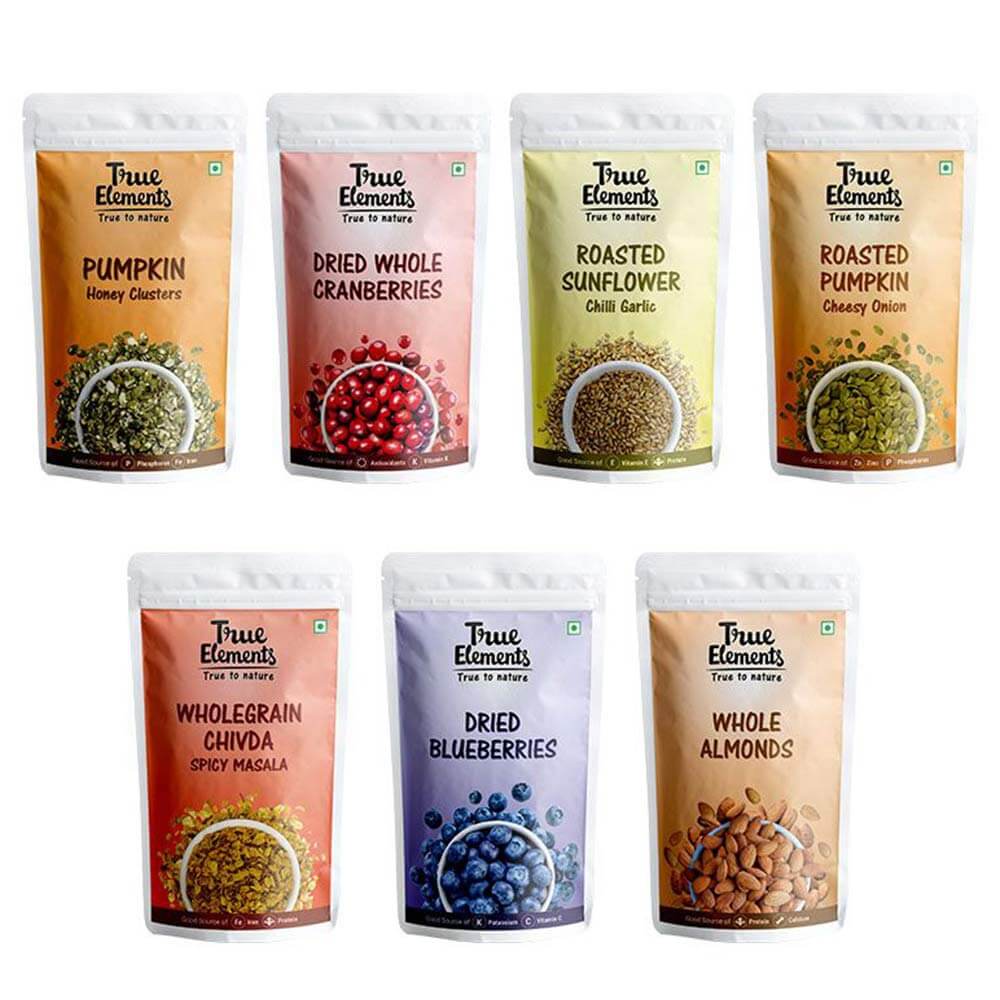 assortedpack - True Elements Health and Happiness Gift Box,  Assorted Foods  0.450 kg 