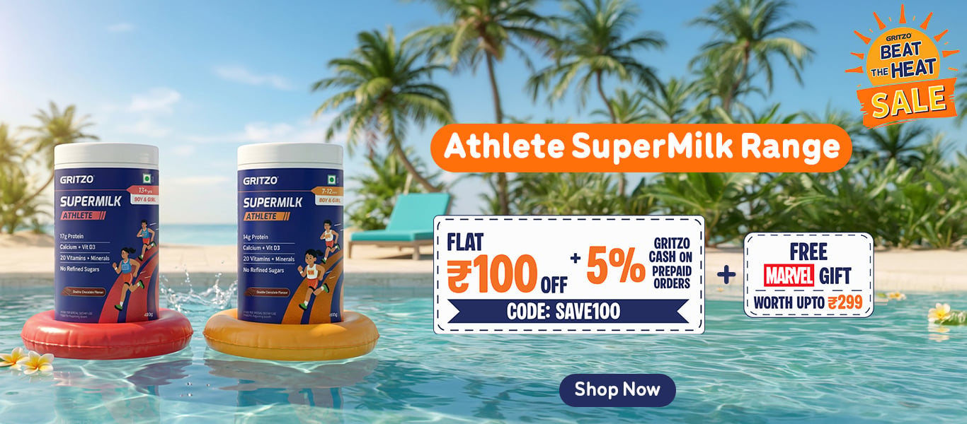 Athlete Range - Flat Rs. 100 off via code + Free Marvel Gift