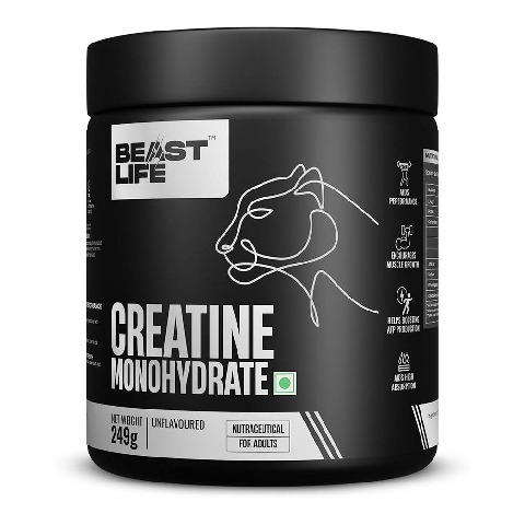 1 - BeastLife Creatine Monohydrate, Unflavoured 0.548 lb