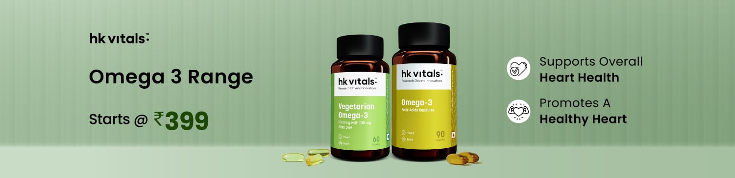 Hk Omega-3 Range | Starts @ Rs. 399
