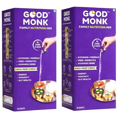 1 - Good Monk Family Nutrition Mix, 60 sachets/pack Unflavoured