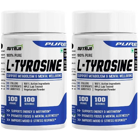 1 - NutriJa L-Tyrosine (Pack of 2), 100 g