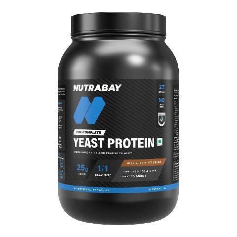 1 - Nutrabay Yeast Protein, 2.2 lb Rich Chocolate Creme
