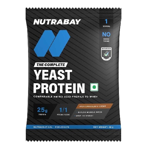 1 - Nutrabay Yeast Protein, 0.079 lb Rich Chocolate Creme