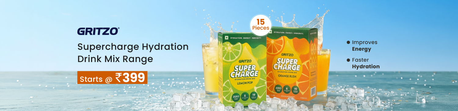 Gritzo Supercharge Hydration Drinks
