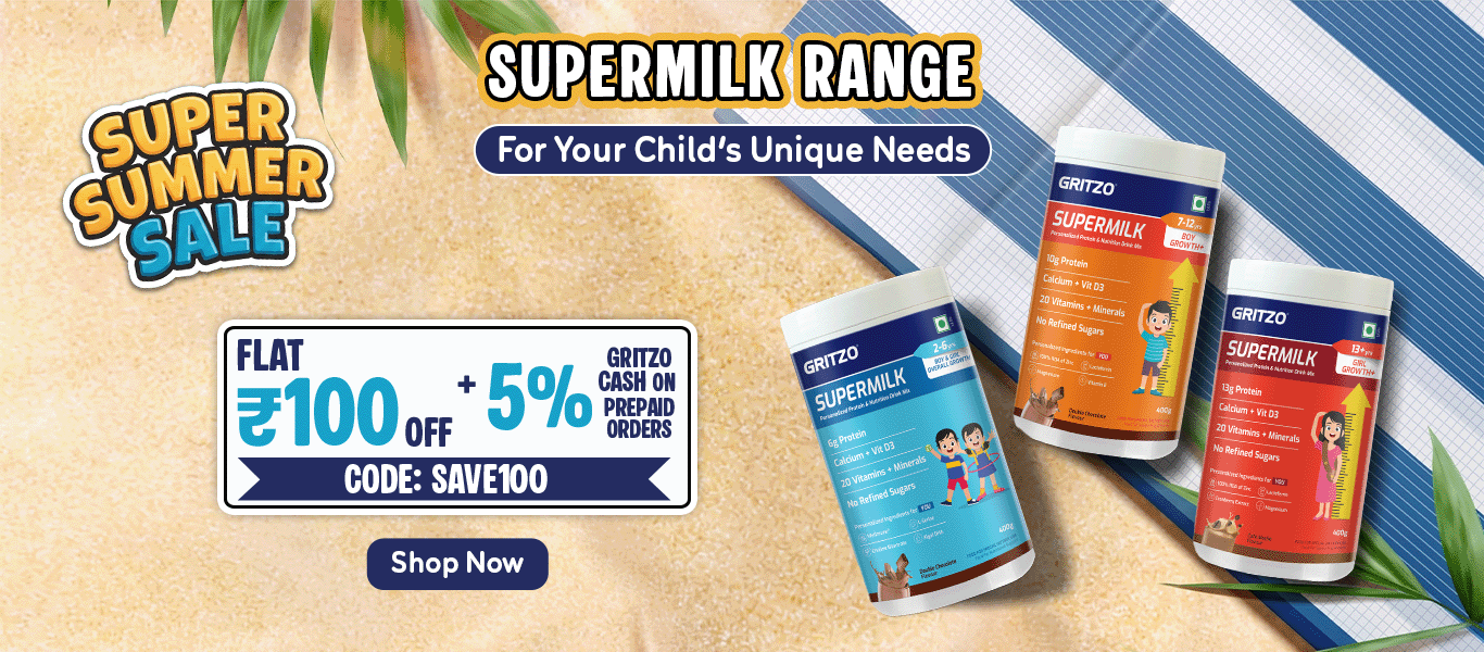Flat Rs. 100 Off on Supermilk Range