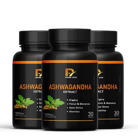 1 - PRIME VITA Ashwagandha Extract 1000mg, 90 capsules