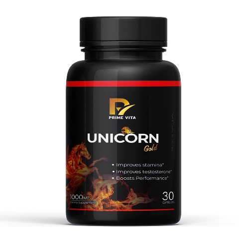 1 - PRIME VITA Unicorn Gold 1000mg,  30 capsules 