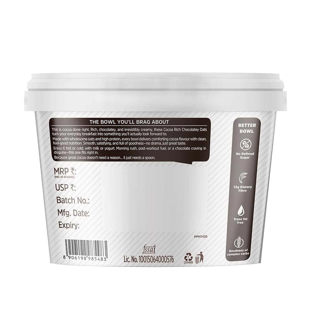 High Protein Oats,&nbsp;50g x 6 Pack Cocoa Rich Chocolate