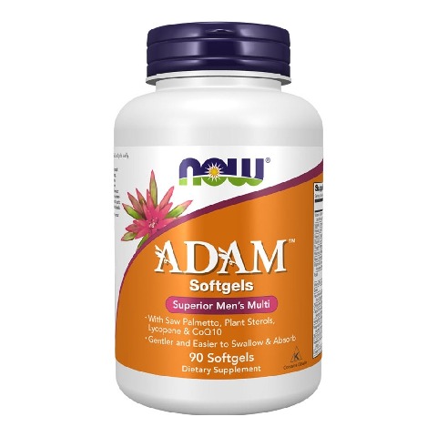 1 - Now Adam Superior Men's Multi,  90 softgels  Unflavoured 