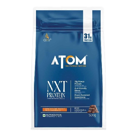 1 - AS-IT-IS Nutrition ATOM NXT Protein - Yeast Protein with DigeZyme, 1.1 lb Irish Chocolate