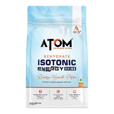 1 - AS-IT-IS Nutrition ATOM Rehydrate Isotonic Energy Drink,  2.2 lb  Pineapple Splash 