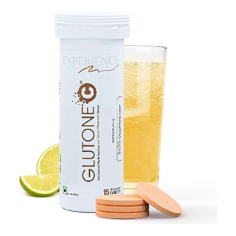 1 - Glutone C Glutathione & Vitamin C Effervescent,  Unflavoured  15 tablet(s) 