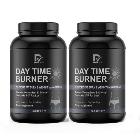 1 - PRIME VITA Day Time Burner, 30 capsules Unflavoured (Pack of 2)