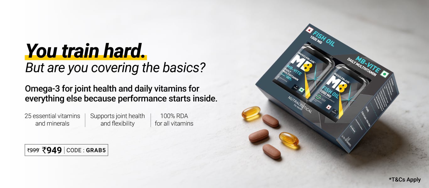 Fish Oil & Multivitamin 60 Tabs @ 949 using Code: GRAB5
