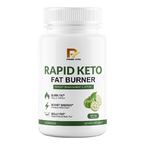 1 - PRIME VITA Rapid Keto Fat Burner, 60 capsules Unflavoured